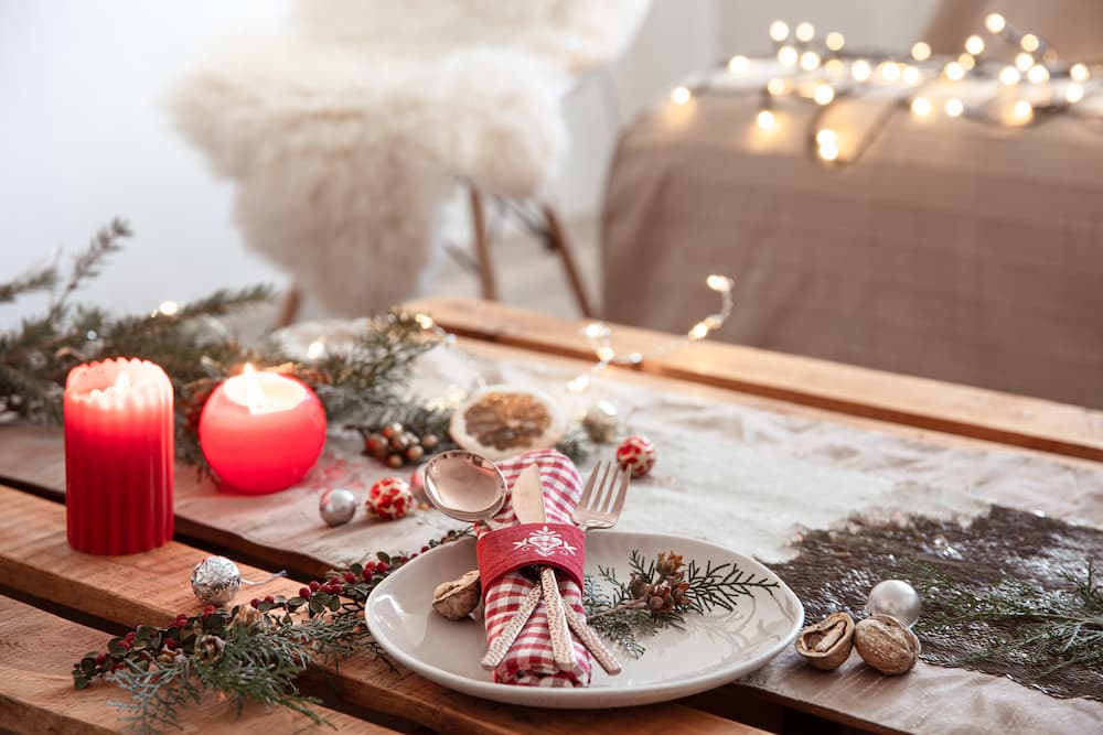 10 Dicas para montar uma mesa de Natal incrível