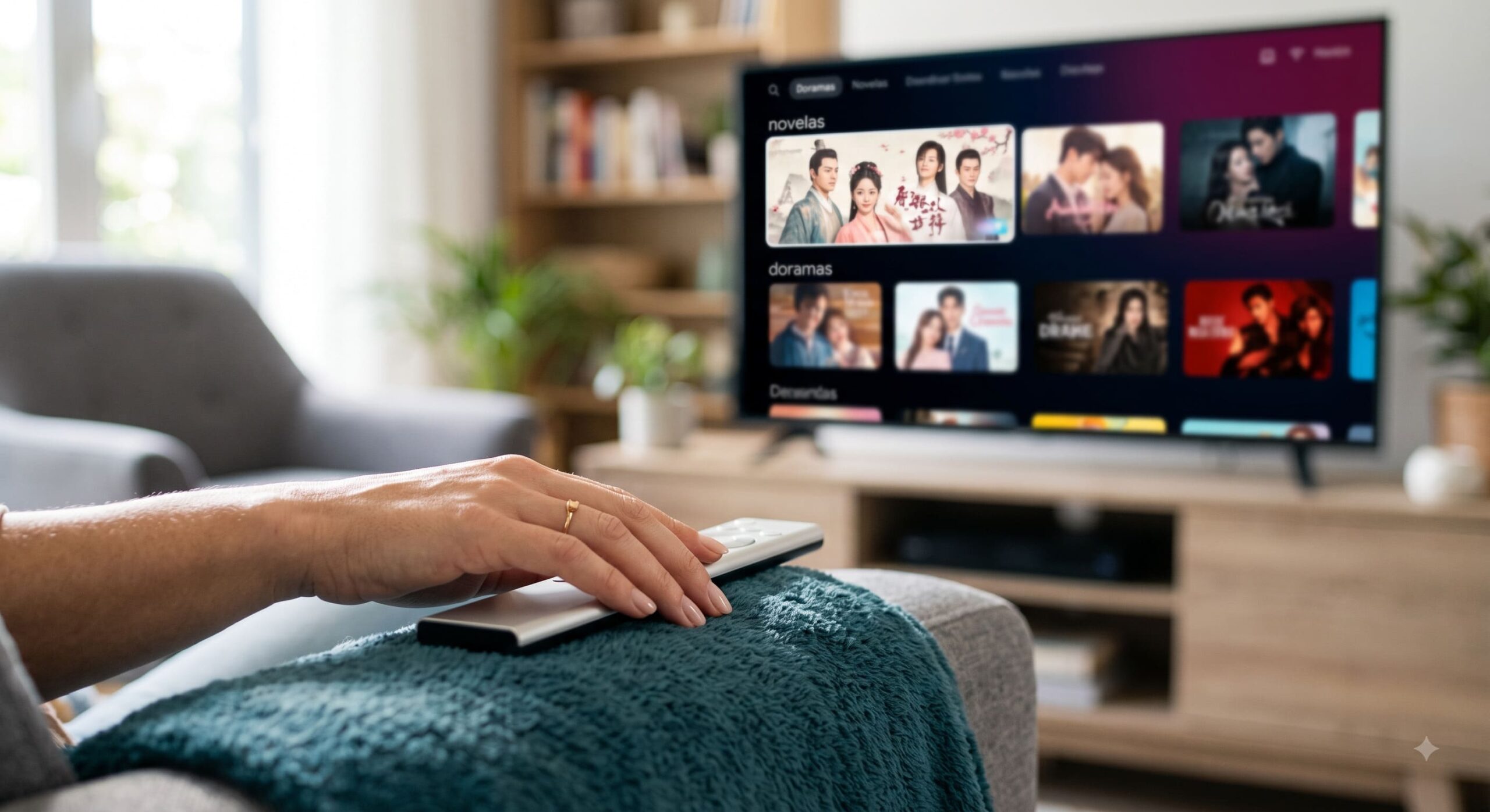 assistir às novelas