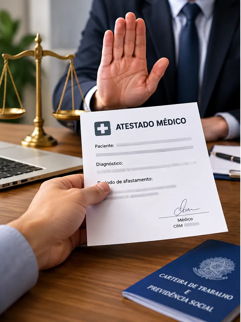 Atestado Médico no Trabalho: Regras, Recusa pela Empresa e Direitos do Funcionário